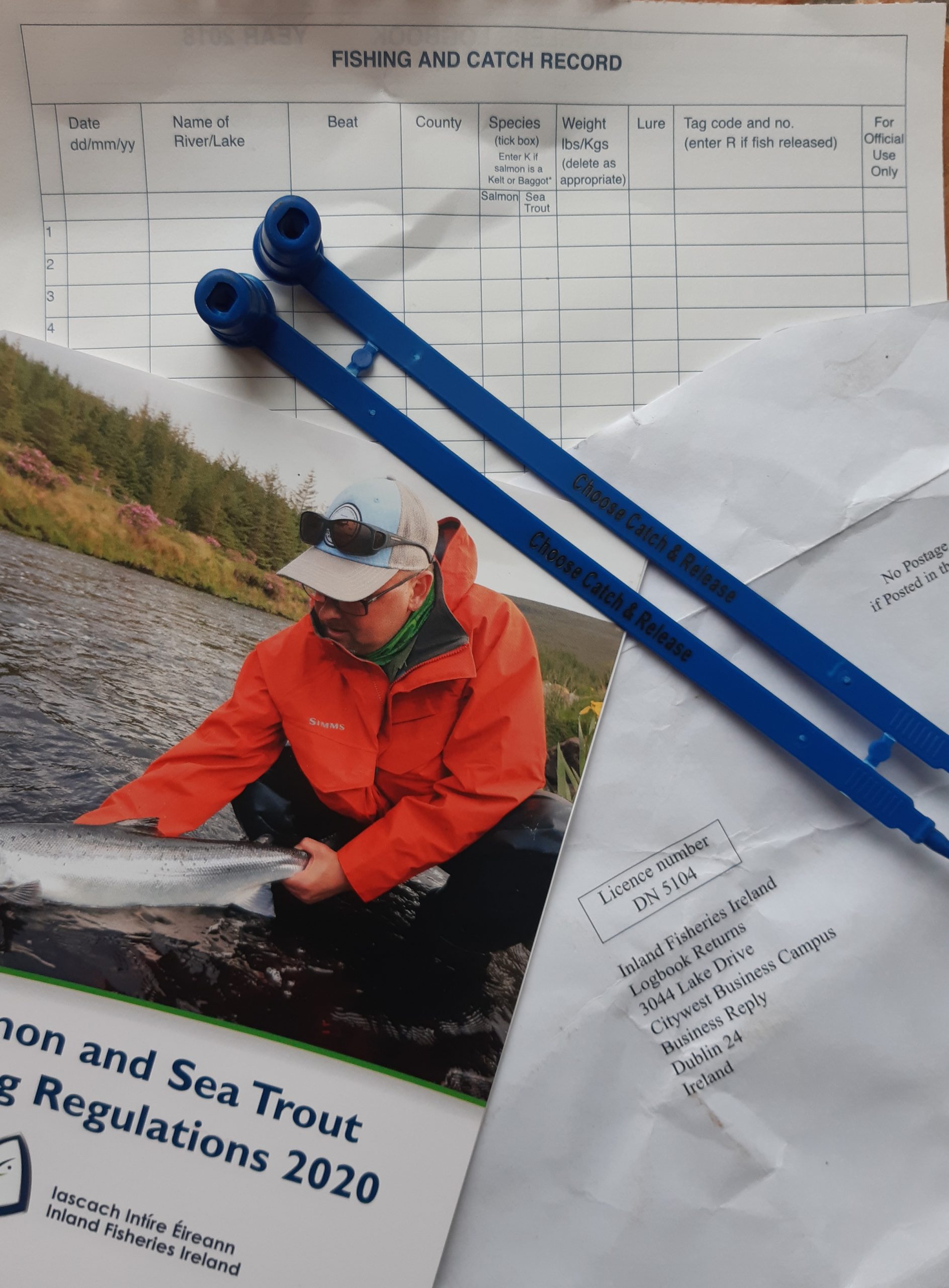URGENT CALL FOR 2020 SALMON & SEA TROUT LOGBOOKS & TAGS TO BE RETURNED