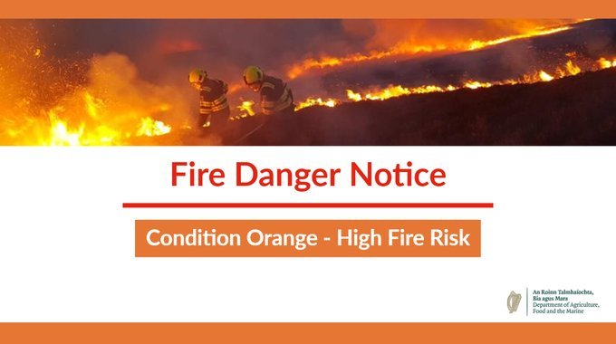 NPWS Appeals to Public on High Fire Risk Warning 