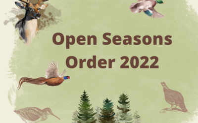 Statement by Minister Noonan on Hunting Licences for Game and Open Seasons Order 2022